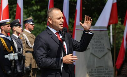 Prezydent RP Karol Nawrocki na uroczystości upamiętnienia Ofiar Rzezi Woli