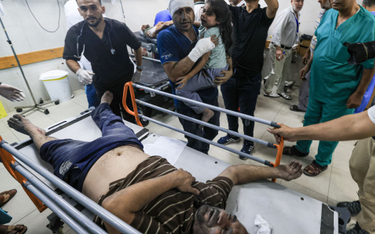 W ataku na szpital w Strefie Gazy mogło zginąć nawet 800 osób