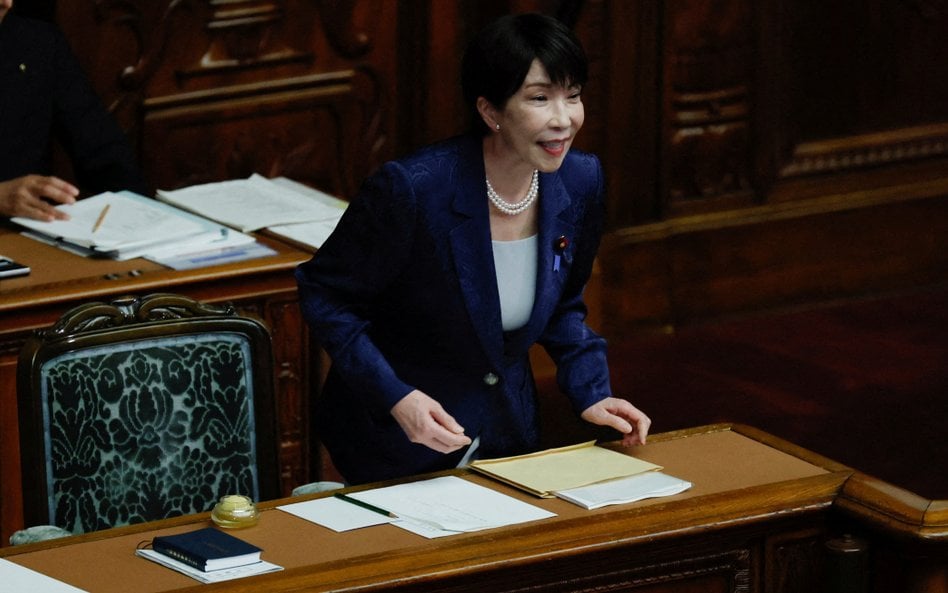 Sanae Takaichi, która od 21 października 2025 r. jako pierwsza kobieta stoi na czele rządu Japonii, 