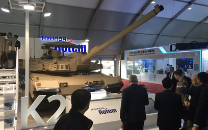 Podczas pobytu delegacji Sztabu Generalnego w Republice Korei w październiku 2019 r. czołg K2 był pr