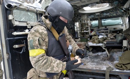 Żołnierz ukraińskiej obrony terytorialnej