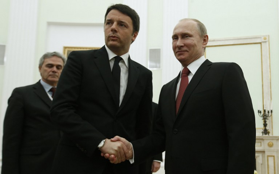 Ostatnie, publiczne wystąpienie Putina 5 marca na spotkaniu z premierem Włoch Matteo Renzim