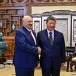 Aleksander Łukaszenko i Xi Jinping