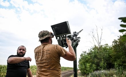 Żołnierze ukraińskiej 31. Brygady Zmechanizowanej podczas działań w obwodzie zaporoskim