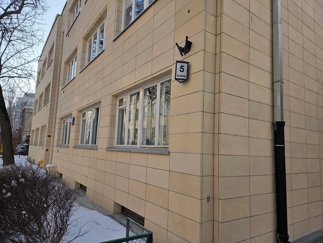 Elewacja kamienicy przy Solariego 5 po remoncie