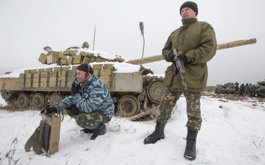 ?Kolejna grupa ukraińskich rezerwistów ćwiczy przed wyjazdem na front w Donbasie