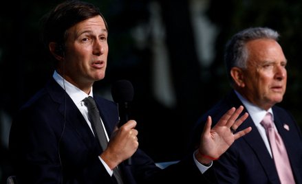 Wysłannicy Trumpa - Jared Kushner i Steve Wittkoff