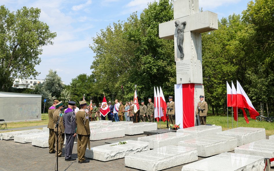 Lipiec 2024, obchody 81. rocznicy zbrodni wołyńskiej. Uroczystość przy stołecznym Pomniku Ofiar Ludo