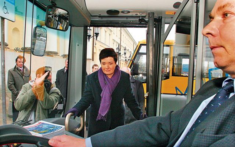 Dojazd do wielkich osiedli autobusem w wersji mini