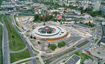 Przebudowa dawnego dworca autobusowego w Kielcach na Centrum Komunikacyjne została sfinansowana z Fu