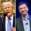 Prezydent USA Donald Trump i były dyrektor FBI James Comey