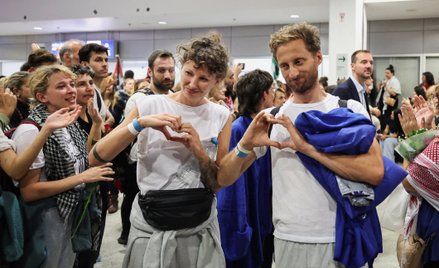 Aktywiści z Flotylli Sumud mają 10-letni zakaz wjazdu do Izraela