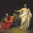 „Jezus ukazuje się Marii Magdalenie po zmartwychwstaniu” – obraz olejny Aleksandra Iwanowa z 1835 r.