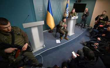 Wołodymyr Zełenski zaapelował podczas konferencji 3 marca o zwiększenie pomocy wojskowej