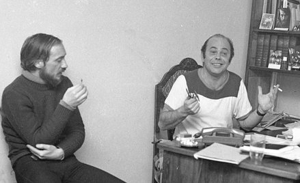 Zebranie członków i współpracowników Komitetu Samoobrony Społecznej KOR, styczeń 1980 r. Na zdjęciu:
