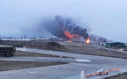 Ukraińcy zaatakowali pociskami balistycznymi Toczka-U lotnisko Millerowo w obwodzie rostowskim. Jak 
