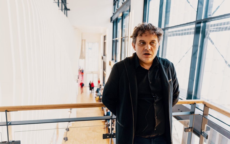 Dyrektor Wolskiego Centrum Kultury Krzysztof Mikołajewski
