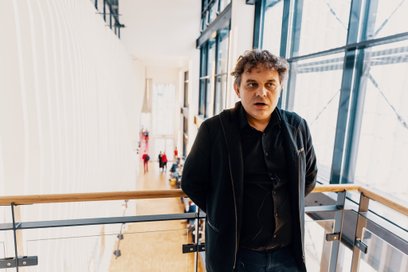 Dyrektor Wolskiego Centrum Kultury Krzysztof Mikołajewski