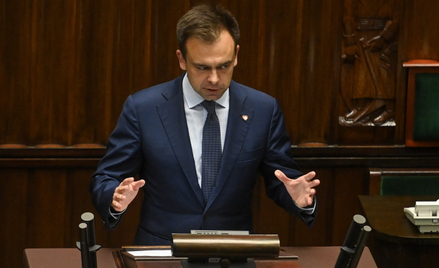 Minister finansów Andrzej Domański