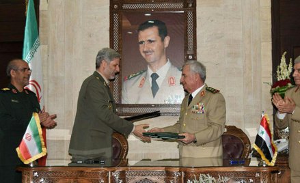 Iran podpisał umowę o współpracy wojskowej z Syrią