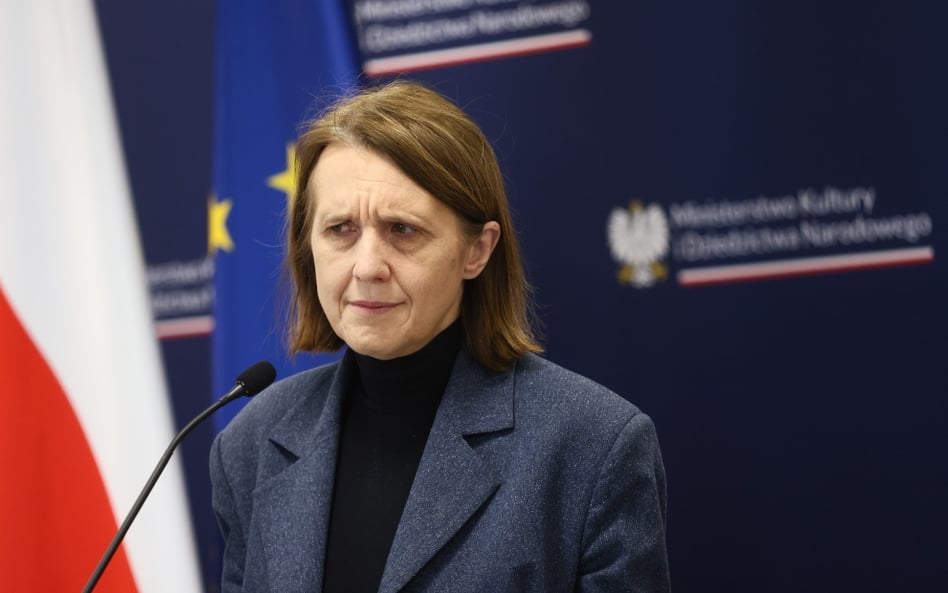 Hanna Wróblewska, ministra kultury