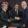 Biden, Macron i Scholz podczas szczytu G20 na Bali