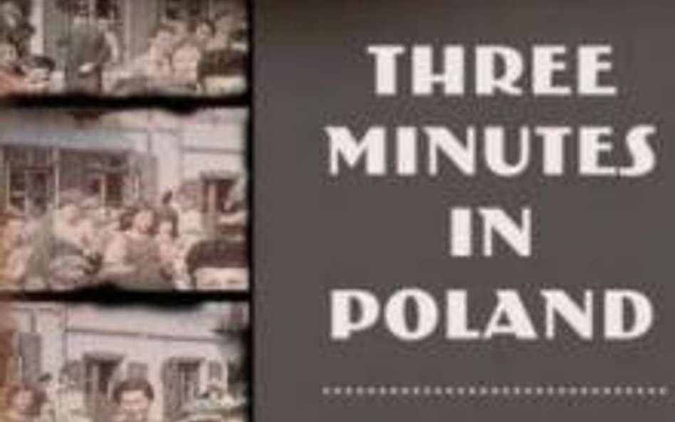 Fragment okładki książki “Three minutes in Poland: Discovering a lost world in a 1938 family film”