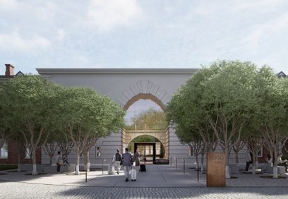 Projekt całego założenia Hotelu Airport Modlin przewiduje, że Brama Kadetów dostanie nową funkcję i 