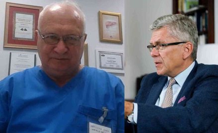 Prof. Krzysztof Simon i Stanisław Karczewski