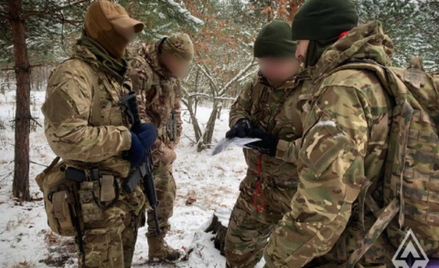 Bojownicy Legionu "Wolność Rosji"