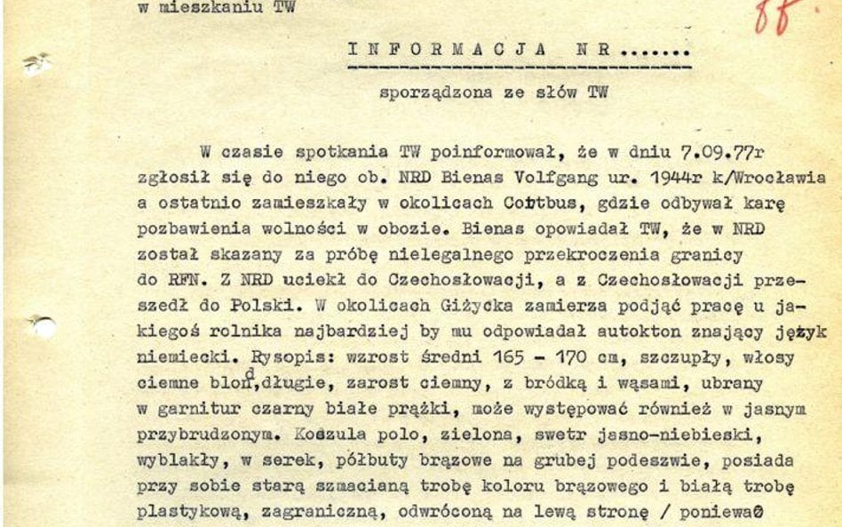 Dzieje jednego donosu