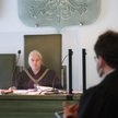 Sędzia Marzanna Piekarska-Drążek na sali rozpraw Sądu Apelacyjnego w Warszawie