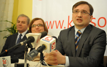 Na zdjęciu były minister sprawiedliwości Zbigniew Ziobro