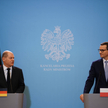 Olaf Scholz i Mateusz Morawiecki