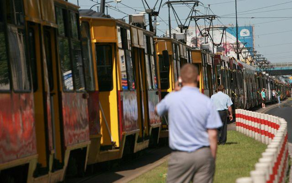 Południe stolicy rano było bez prądu