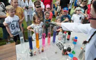 Festiwal Nauki to atrakcje zarówno  dla dzieci,  jak i dorosłych