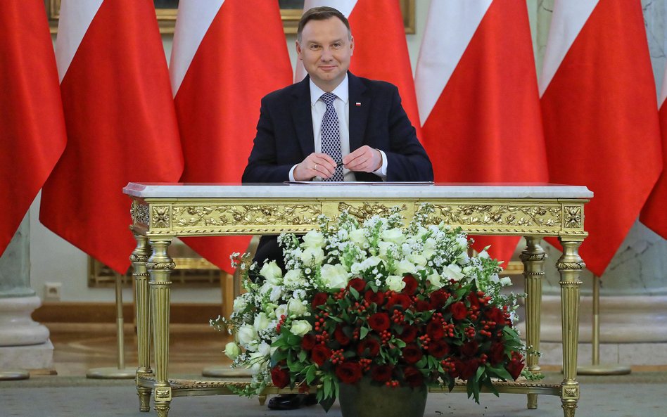 Prezydent Andrzej Duda