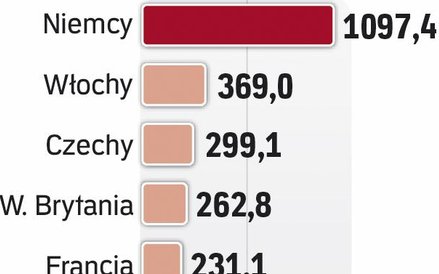 Największym rynkiem pozostają Niemcy