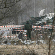 Tu-154M dwa dni po katastrofie pod Smoleńskiem