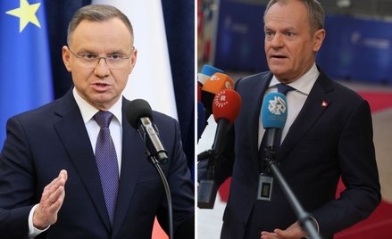 Andrzej Duda i Donald Tusk
