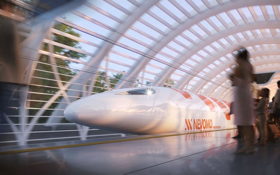 Polska kolej hyperloop zbiera kapitał