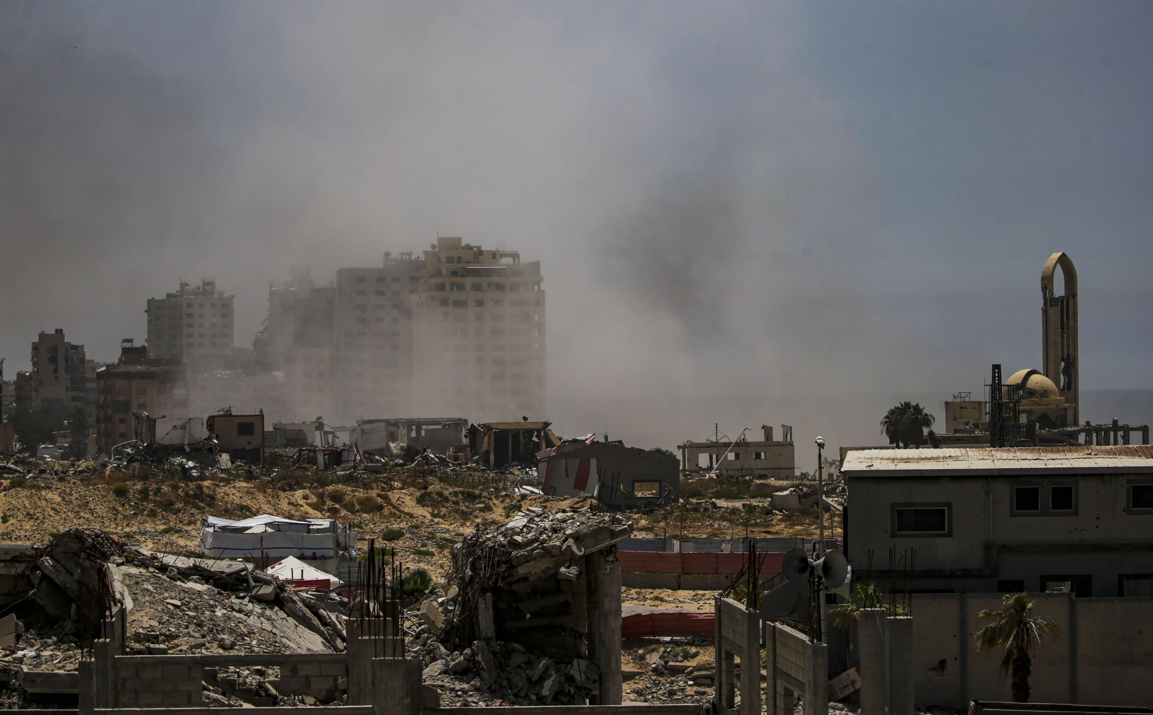 Wznowiono rozmowy Izrael-Hamas. Izraelska armia nie przestaje atakować Gazy