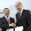 Carlos Ghosn, dyrektor zarządzający Renault i Dieter Zetsche, dyrektor zarządzający Daimlera