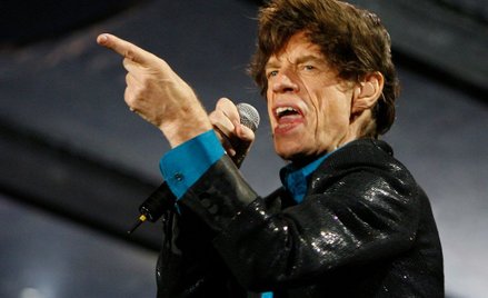 Mick Jagger na Służewcu w 2007 r.