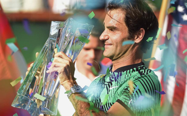 Roger Federer zdobył w Indian Wells swój 90. tytuł ATP Tour