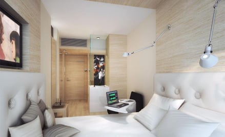 Hotel muzyczny stanie na Okęciu