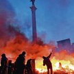 Majdan w Kijowie podczas starć z milicją (luty 2014 r.)