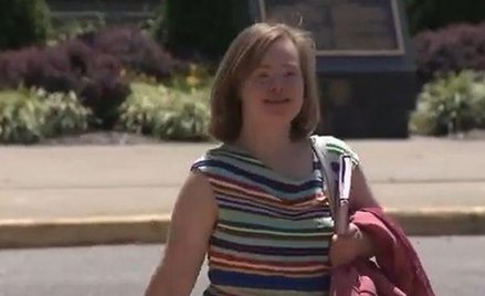 Wygrana batalia kobiety z zespołem Downa