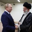 Władimir Putin i przywódca Iranu - Ali Chamenei