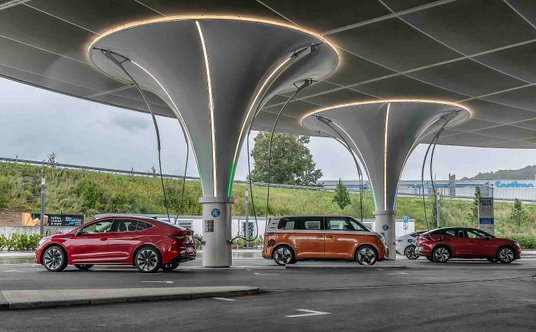 Sortimo Innovationspark w bawarskim mieście Zusmarshausen ma 74 szybkie punkty ładowania